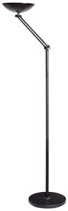 UNILUX Lampadaire à LED FIRST ARTICULATED, noir