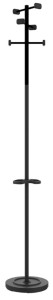 UNILUX Porte-manteau WELCOME, 6 crochets, noir