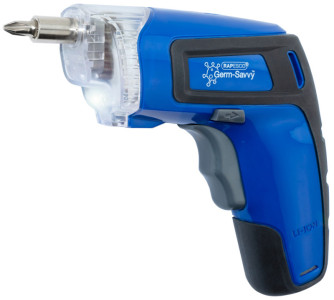 RAPESCO Visseuse sans fil, 3,6 V, antibactérien, bleu