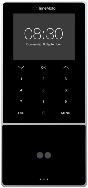 TimeMoto Système de pointage TM-838 SC, reconnaissance