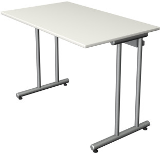 kerkmann Table de bureau Start Up, (L)2.000x(H)750 mm, gris