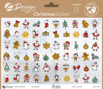 AVERY Zweckform ZDesign Sticker tendance NOEL