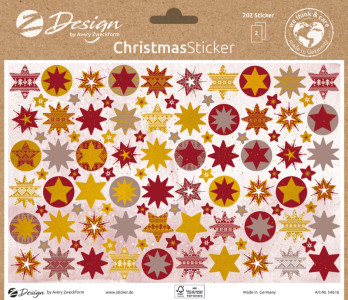 AVERY Zweckform ZDesign Sticker tendance NOEL