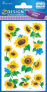 AVERY Zweckform ZDesign Sticker CREATIVE Bouquets avec décor
