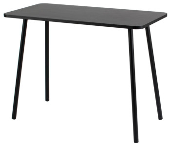 PAPERFLOW Bureau HOPM1, (L)1.000 mm, noir/blanc