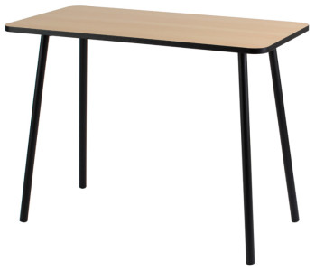 PAPERFLOW Bureau HOPM1, (L)1.000 mm, noir/blanc