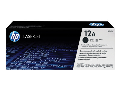 HP : Cartouche Toner Noir 2000 pages pour LaserJet 1012/1015