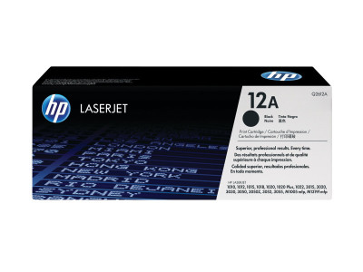 HP : Cartouche Toner Noir 2000 pages pour LaserJet 1012/1015