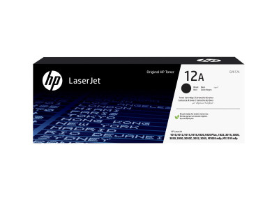 HP : Cartouche Toner Noir 2000 pages pour LaserJet 1012/1015