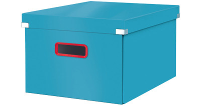 LEITZ Boîte de rangement Click & Store Cosy L, bleu