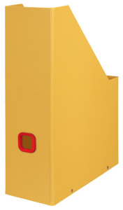 LEITZ Porte-revues Click & Store Cosy, A4, carton, jaune