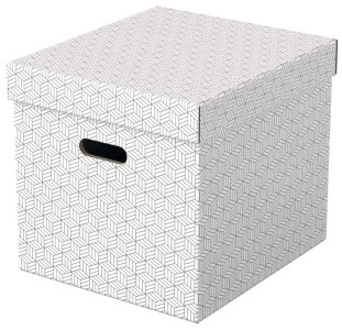 Esselte Boîte de rangement Home Cube, set de 3, gris