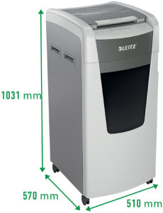 LEITZ Destructeur de documents IQ AutoFeed OfficePro 600 P5