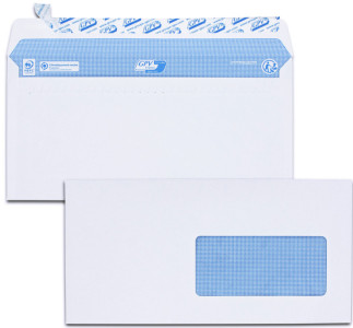 GPV Enveloppes, C5, 162 x 229 mm, blanc, avec fenêtre