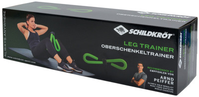 SCHILDKRÖT Appareil de musculation pour cuisses, noir/vert