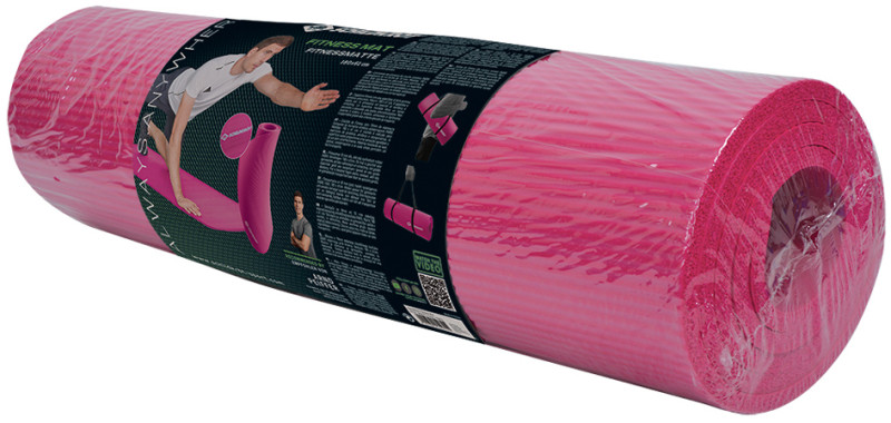 SCHILDKRÖT Tapis de sol de fitness, 10 mm, rose