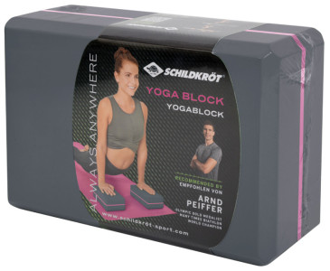 SCHILDKRÖT Bloc de yoga, 200 g, vert/gris