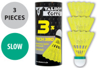 TALBOT torro Volant de badminton Tech350, lent, jaune/vert