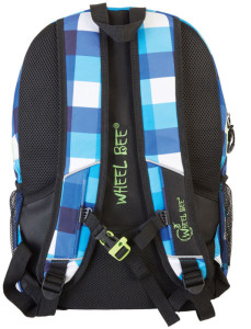WHEEL BEE Sac à dos de loisirs Night Vision,orange/bleu/vert