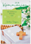Carte de communion SUSY CARD « Croix Collier » Carte de communion SUSY CARD « Croix Collier »