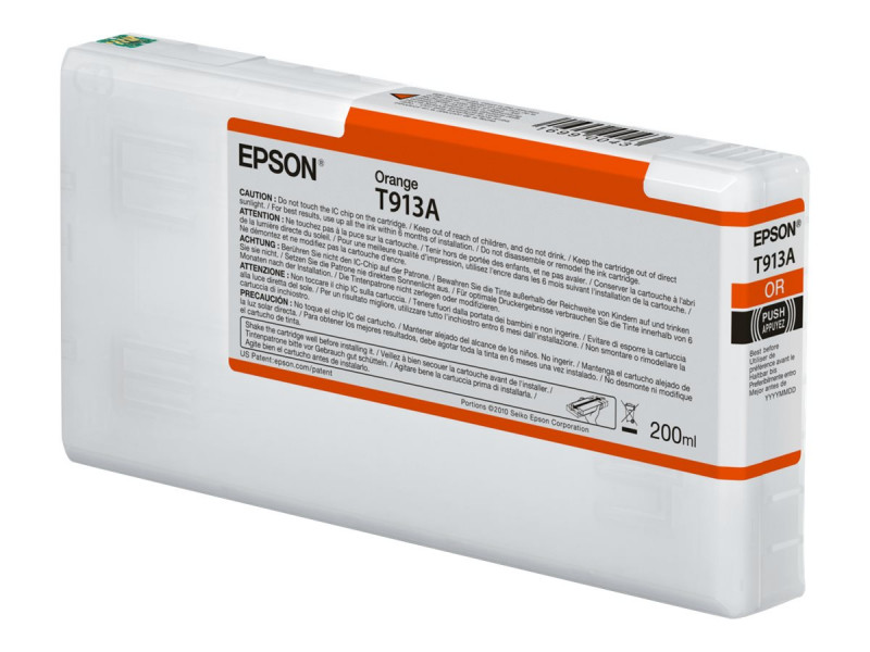 Epson : T913A ORANGE cartouche d'encre 200ml