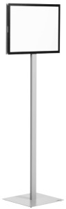 Présentoir d'information DURABLE INFO STAND BASIC, DIN A3, gris