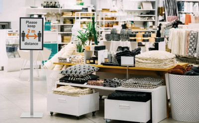 Présentoir d'information DURABLE INFO STAND BASIC, DIN A3, gris