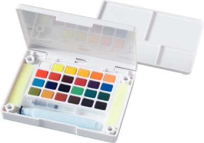 SAKURA Aquarellfarben Koi Water Colors Sketch Box 24