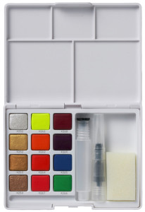 SAKURA Aquarellfarben Koi Water Colors Sketch Box 12