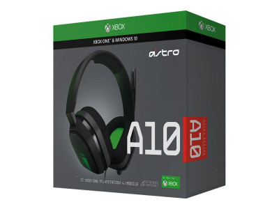 Logitech : A10 HEADSET pour XBOX ONE GREY/GREEN - WW