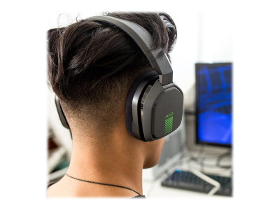 Logitech : A10 HEADSET pour XBOX ONE GREY/GREEN - WW