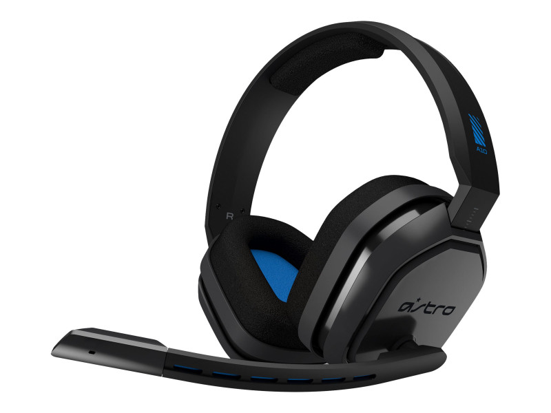 Logitech : A10 HEADSET pour PS4 GREY/BLUE - WW