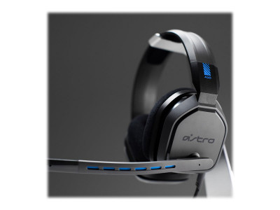 Logitech : A10 HEADSET pour PS4 GREY/BLUE - WW