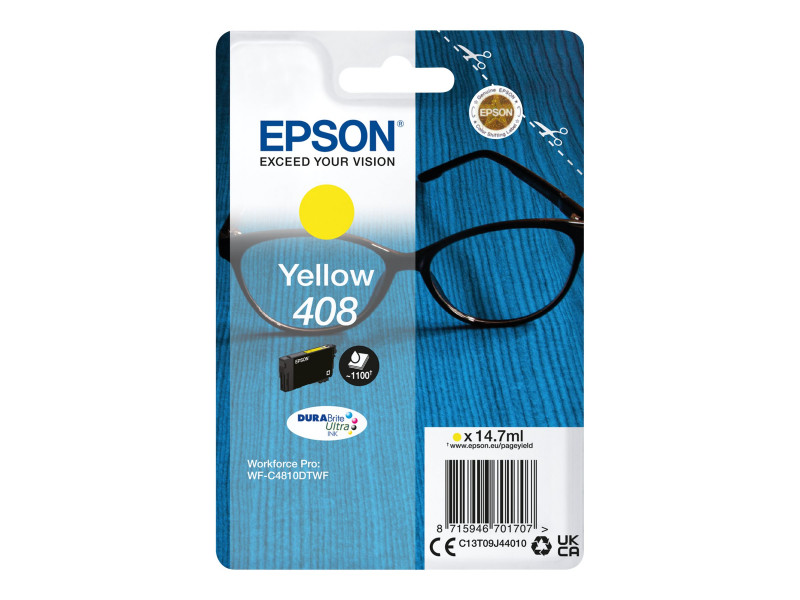 Epson : 408 DURABRITE ULTRA INK YELLOW cartouche jet d'encre