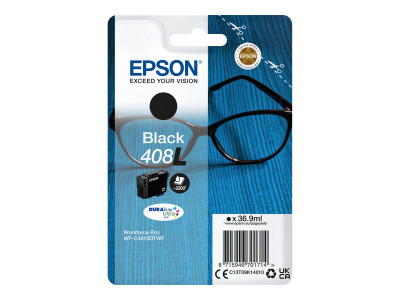 Epson : 408L DURABRITE ULTRA INK BLACK XL cartouche jet d'encre