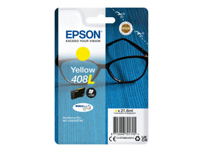 Epson : 408L DURABRITE ULTRA INK YELLOW XL cartouche jet d'encre