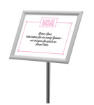 deflecto Prospektständer mit Klapprahmen, DIN A3