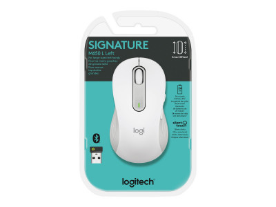 Logitech : SIGNATURE M650 L WIRELESS MOUSE OFF-WHITE - EMEA