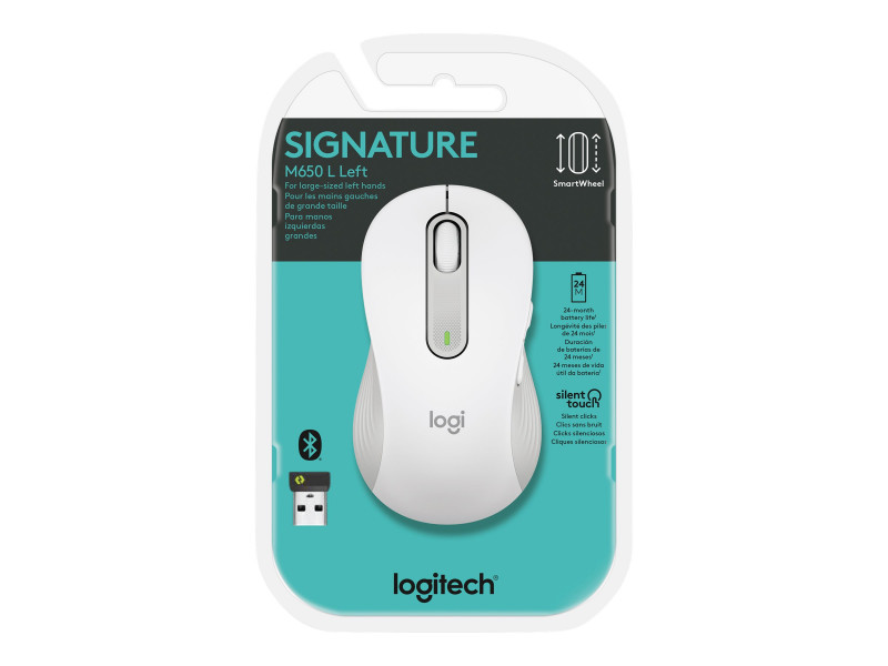 Souris Sans Fil Logitech Signature M650 L - Grande Taille