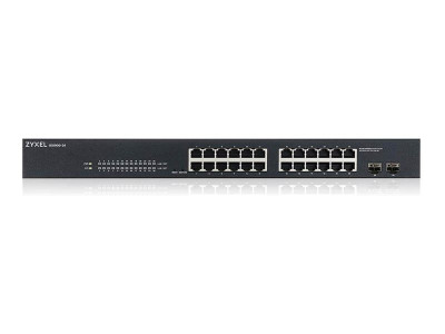 Zyxel : 24 PORT GBE L2 SMART SWITCH RACKMOUNT FANLESS V2