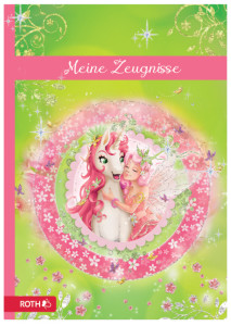 Porte-certificats ROTH « Portrait de licorne », avec motif et effet