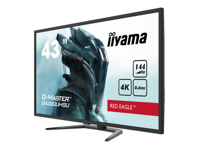 Iiyama : G4380UHSU-B1 42.5IN 3440X2160 4000:1 16:9 0.4MS HDMI/DP/USB BL