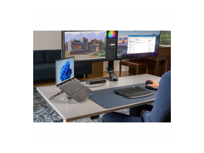 Kensington : SPACE SAVING MONITOR ARM DUAL