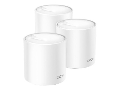 TP-Link : AX3000 WHOLE HOME MESH WI-FI 6 SYSTEM 574 MBPS AT 2.4 GHZ + 240