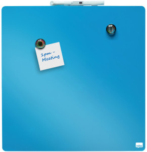 nobo Tableau mémo carré, (L)360 x (H)360 mm, rose