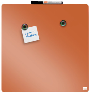 nobo Tableau mémo carré, (L)360 x (H)360 mm, rose