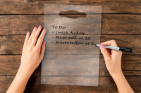 nobo Tableau blanc/bloc-notes de bureau avec poignée, A4 nobo Tableau blanc/bloc-notes de bureau avec poignée, A4