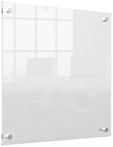 nobo Tableau blanc mural acrylique, (L)450 x (P)28x (H)450mm