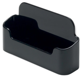 deflecto Porte-cartes de visite, 1 compartiment, transparent
