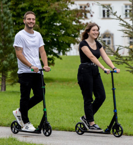 SCHILDKRÖT Trottinette City Scooter Street Artist 2.0, bleu